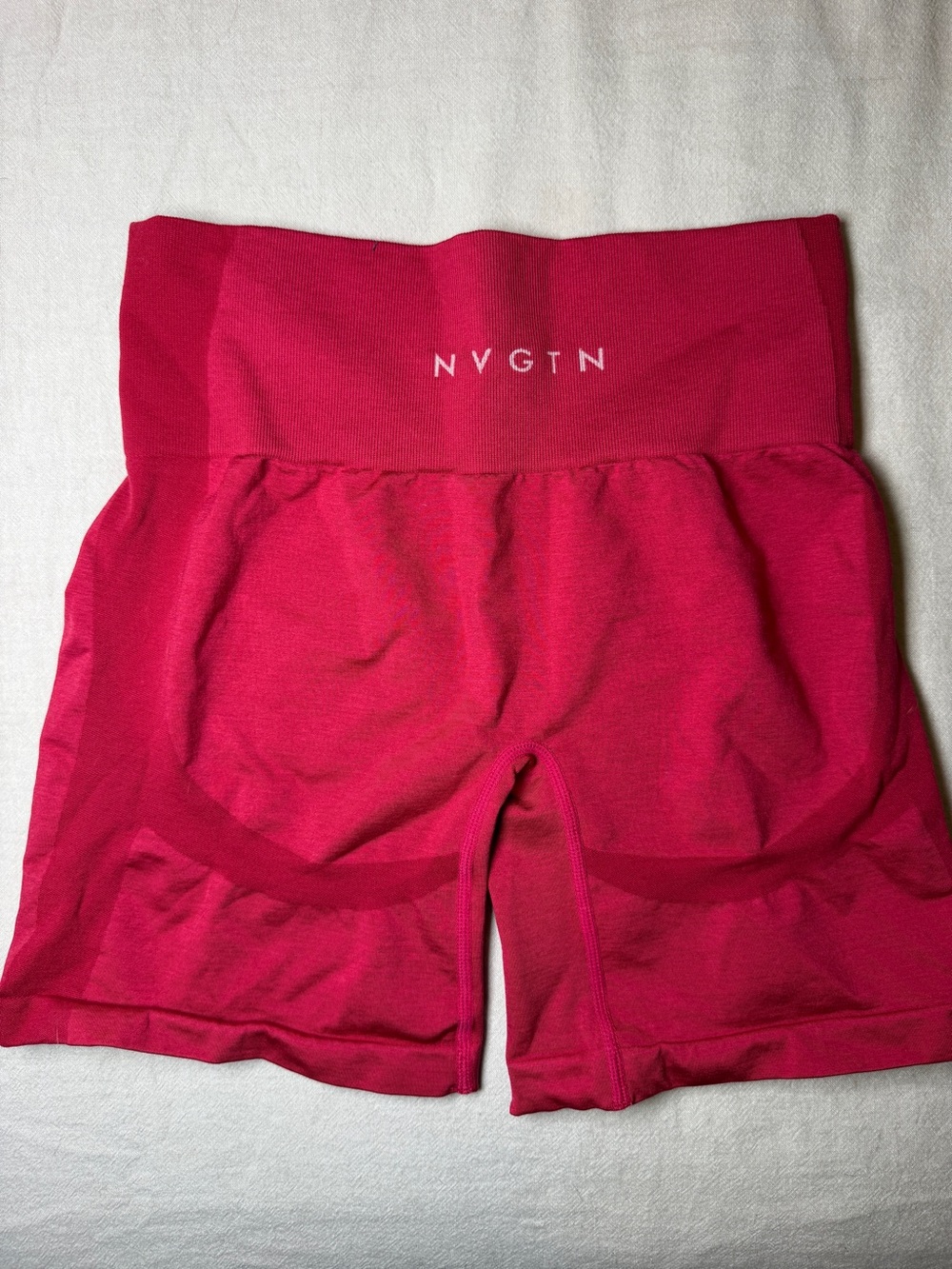 NVGTN Hot Pink High-Rise Bike Shorts